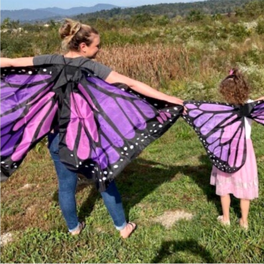 🐒Monkey Costume Tutu W/ Monkey Ears Headband ~ Bonus: 🦋Butterfly Wings - Picture 13 of 16